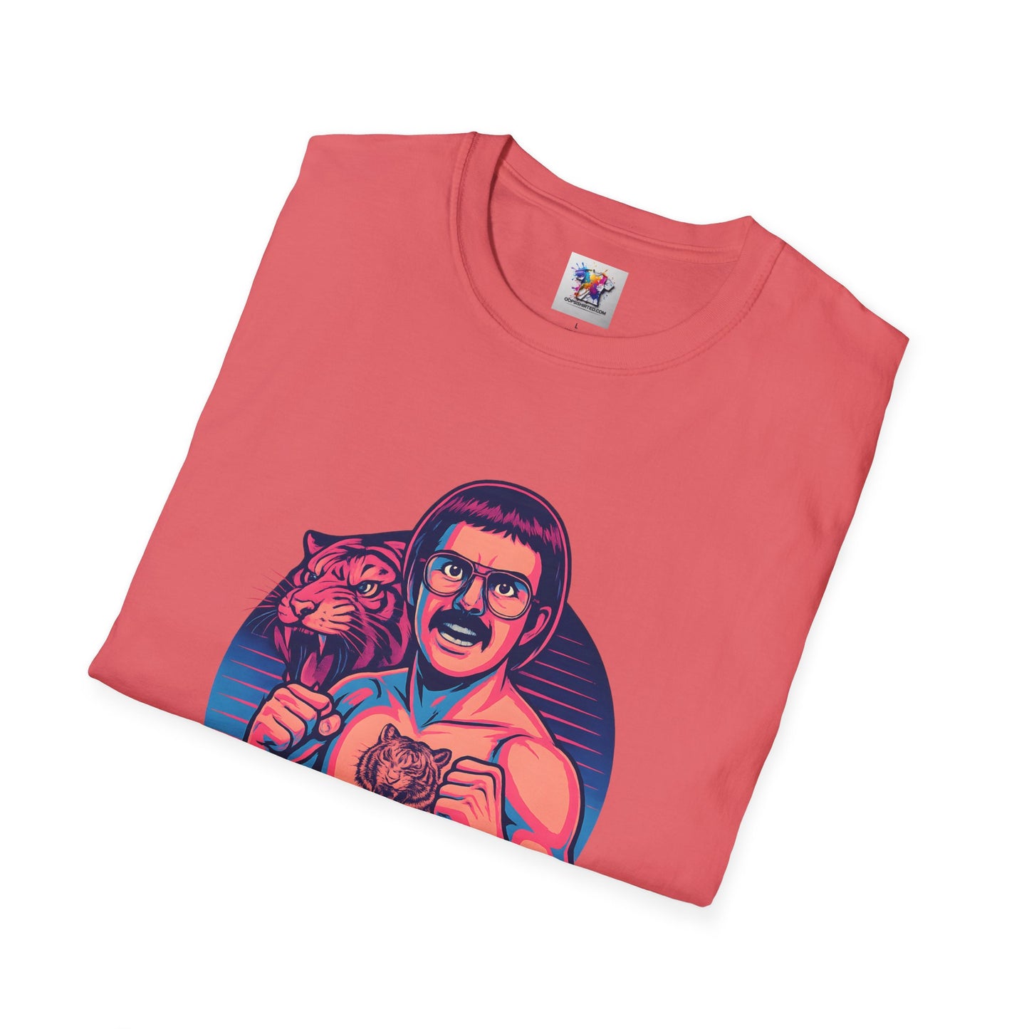Chit Happens Funny Tiger Meme Shirt, Viral Video, Office Humor Vintage T-shirt, Motivational Gift, Graphic Top